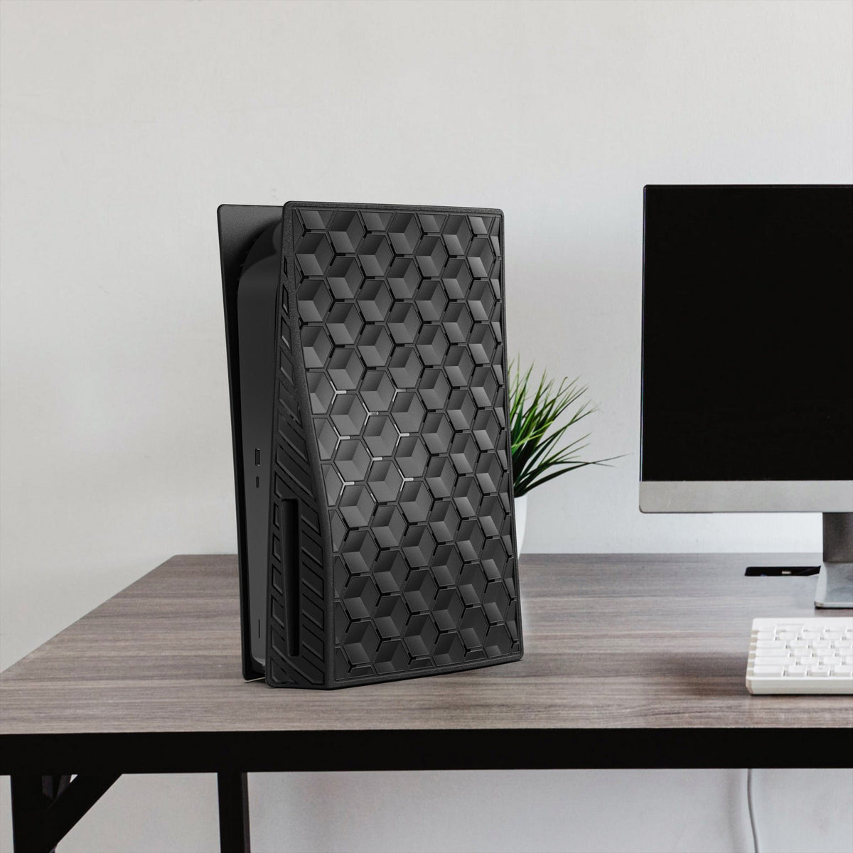 PS5 Honeycomb Console Cover - Personalized DIY Replacement Shell - i-Station Mobile Phone & Electronic Device Repair and Accessories
