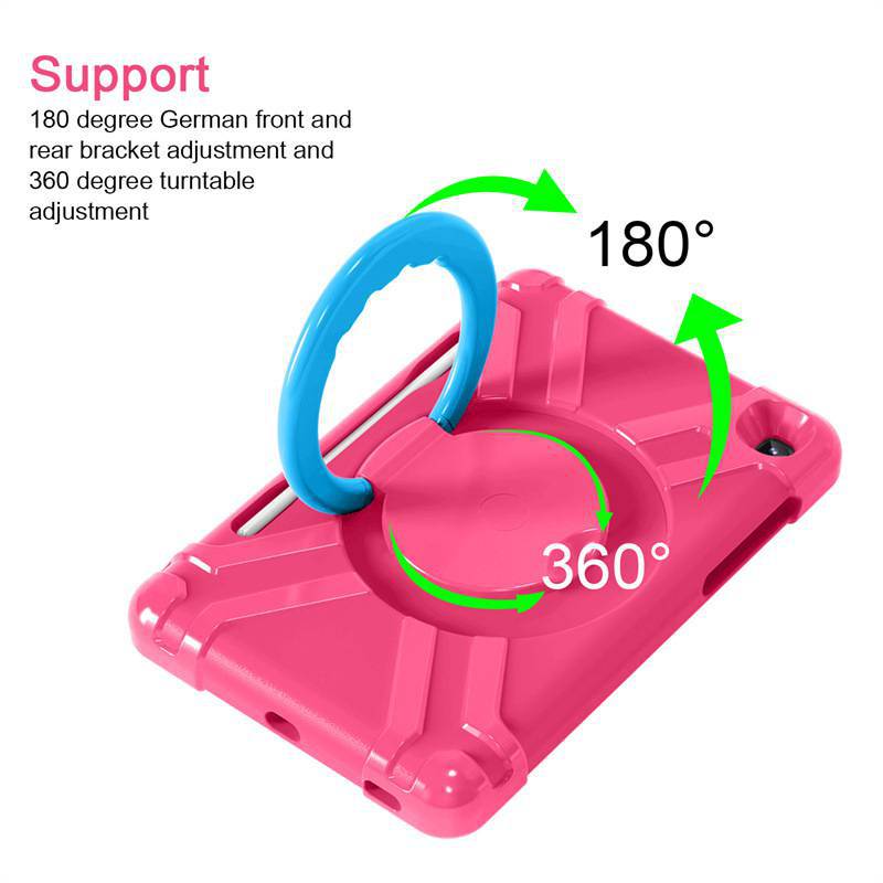Load image into Gallery viewer, Samsung Galaxy Tab A 2019 10.1"(P610/P615) Heavy Duty Silicone Shockproof Handle Magic Ring 360 Rotating Stand Holder - i-Station Mobile Phone & Electronic Device Repair and Accessories