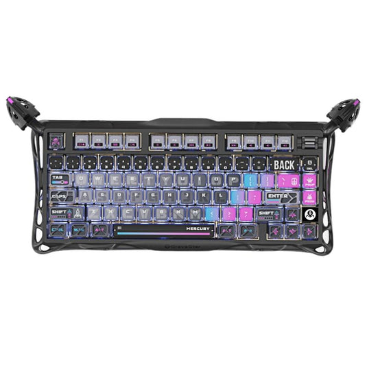 Gravastar Mercury K1 Pro 75% Wireless Mechanical Gaming Keyboard Aluminum Alloy Material With RGB Lighting - i-Station Mobile Phone & Electronic Device Repair and Accessories