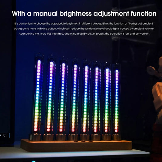 Music Spectrum Light VU Meter Analog Glow Tube Level Indicator Pickup Light - i-Station Mobile Phone & Electronic Device Repair and Accessories
