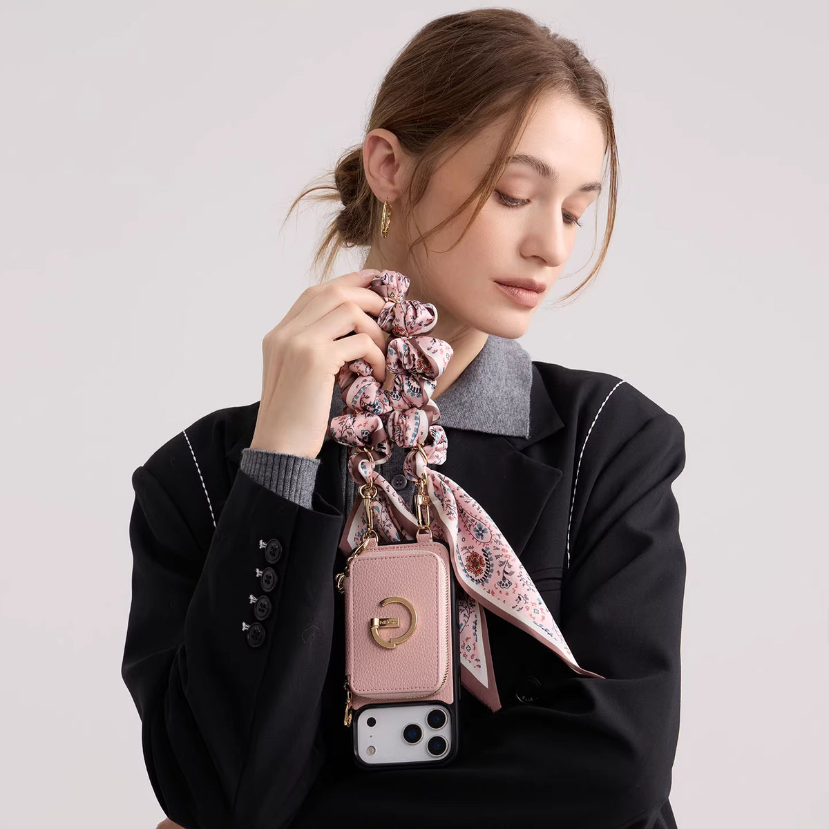Apple iPhone 15/Plus/Pro/Pro Max - Custype Vintage Protective Wallet Case with Scarf-style Wrist Strap - i-Station Mobile Phone & Electronic Device Repair and Accessories