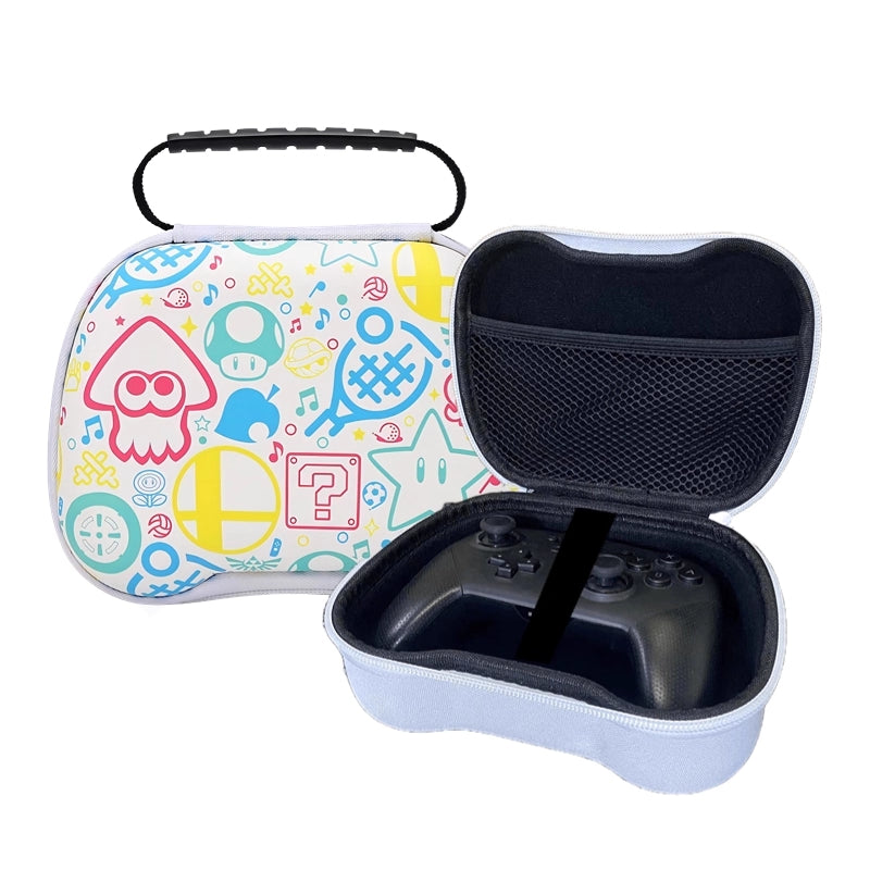 Load image into Gallery viewer, PS4/PS5 Pro/Slim Graffiti Mario Game Controller Storage Case – Portable Protective Hard Shell Carrying Bag