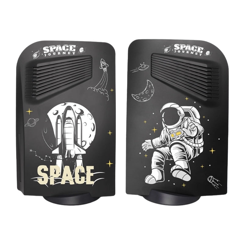 Load image into Gallery viewer, Sony PlayStation PS5 Disc Edition Astronaut DIY Custom Case - Replaceable Cooling Grille with Curved Corners