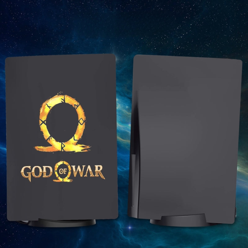 Load image into Gallery viewer, Sony PlayStation 5 PS5 God of War Style Matte DIY Replacement Console Cover – Custom Protective Faceplates