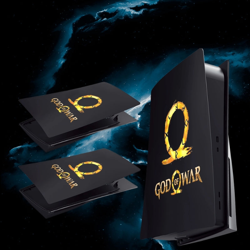 Load image into Gallery viewer, Sony PlayStation 5 PS5 God of War Style Matte DIY Replacement Console Cover – Custom Protective Faceplates