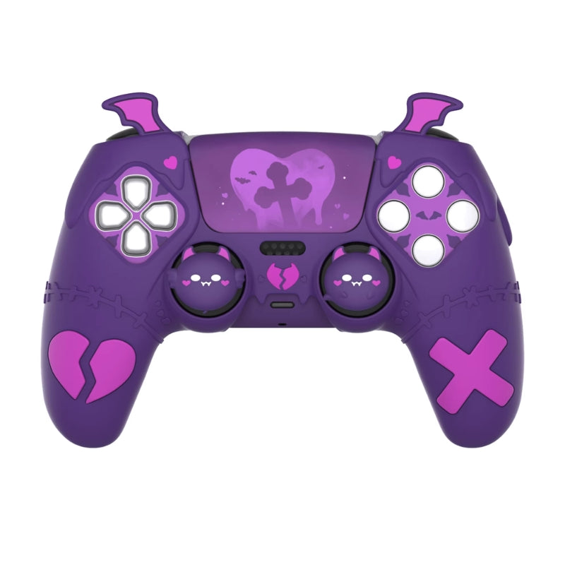 Load image into Gallery viewer, PlayStation PS5 Pro/Slim Gothic Demon Style Controller Case – Anti-Slip Durable PP Material Protective Shell