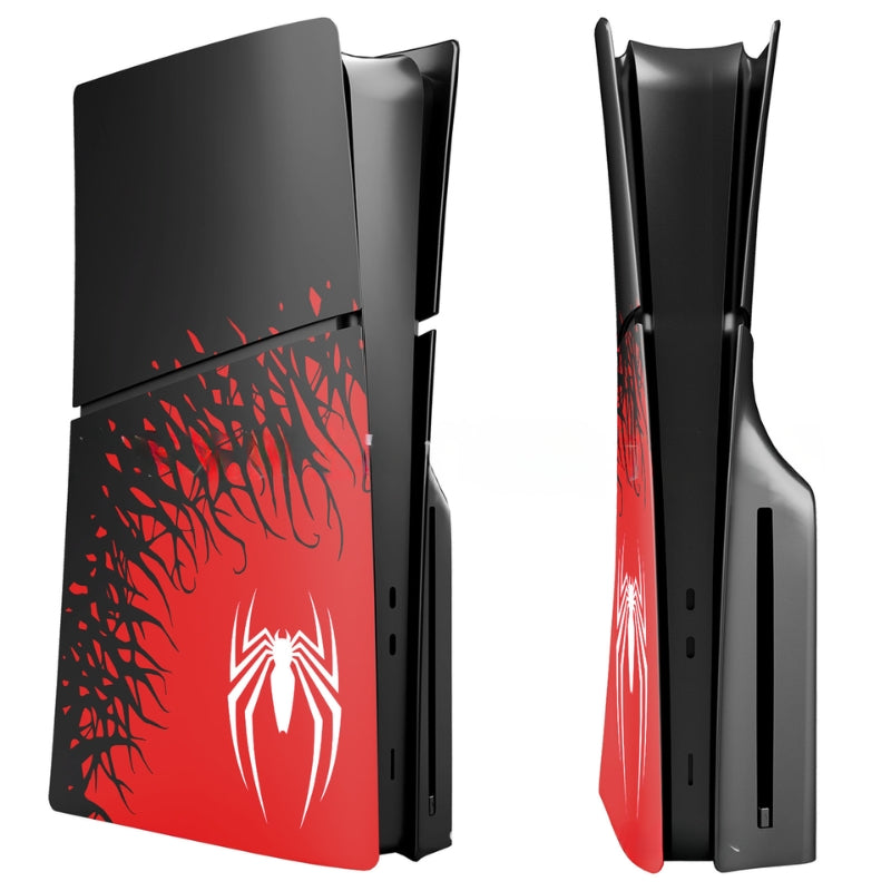 Load image into Gallery viewer, Sony PlayStation PS5 Slim Spider-Man Design Console Protective Cover – Quick & Simple Install