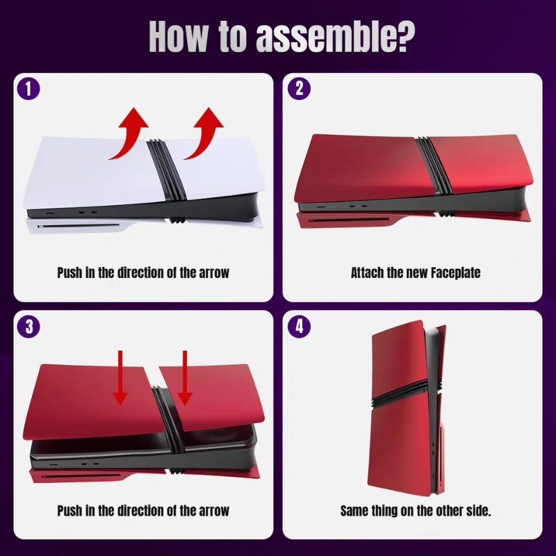 Load image into Gallery viewer, Sony PlayStation PS5 Pro Matte Anti-Fingerprint Solid Color Protective Replacement Case Cover – Easy Installation