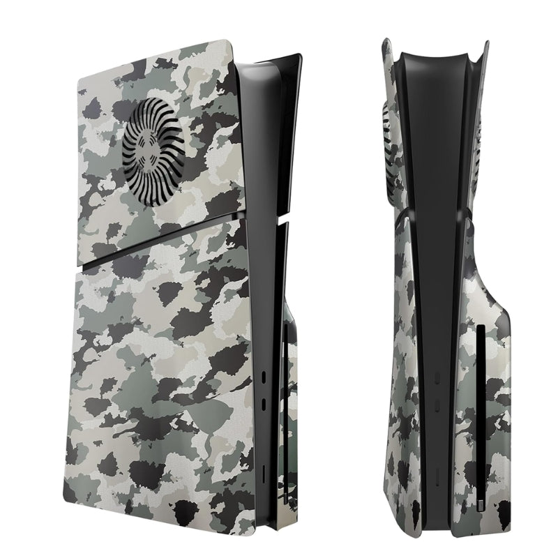 Load image into Gallery viewer, Sony PlayStation PS5 Slim Disc & Digital Edition Camo Matte Console Shell Cover with Venting Holes, Dust Filter & RGB Light Strip – Easy Installation - i-Station Mobile Phone & Electronic Device Repair and Accessories