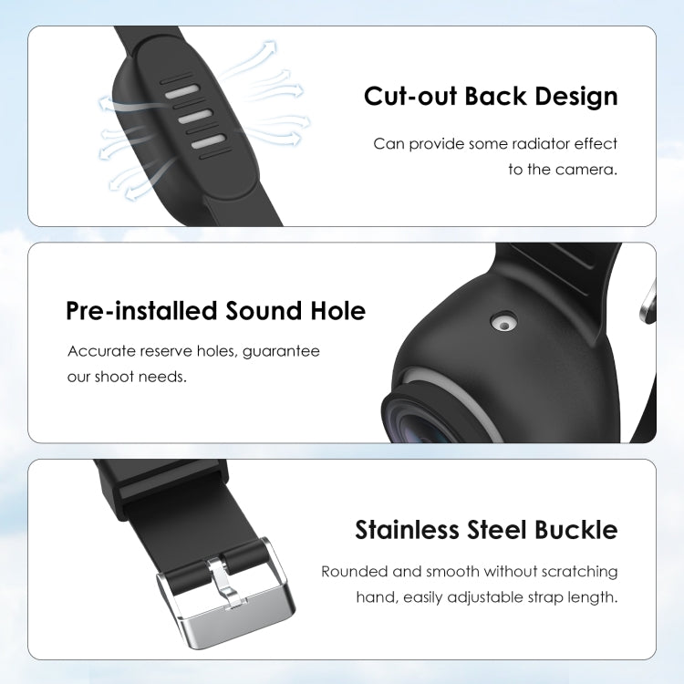 Insta360 GO 3 / GO 3S PULUZ Camera Silicone Case Wristband Bicycle Strap Extension Mount - i-Station Mobile Phone & Electronic Device Repair and Accessories