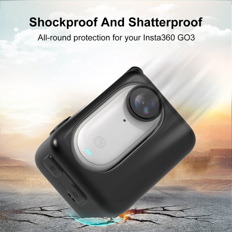 Insta360 GO 3 / GO 3S PULUZ Camera Charging Case Silicone Case - i-Station Mobile Phone & Electronic Device Repair and Accessories