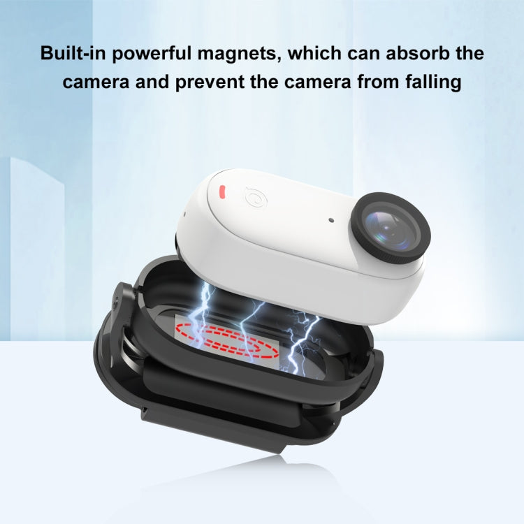 Load image into Gallery viewer, Insta360 GO3 / GO 3S PULUZ Easy Clip Hat Clip Quick Release Clamp Magnetic Frame Fixed Mount - i-Station Mobile Phone & Electronic Device Repair and Accessories