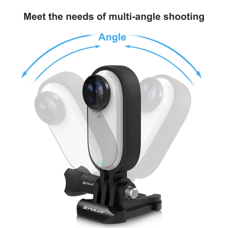 Load image into Gallery viewer, Insta360 GO 3 / GO 3S PULUZ Body Plastic Protective Frame Cage with Screw & Quick Release Buckle (Black) - i-Station Mobile Phone & Electronic Device Repair and Accessories