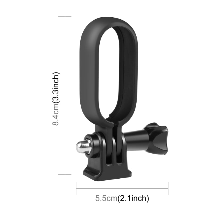 Insta360 GO 3 / GO 3S PULUZ Body Plastic Protective Frame Cage with Screw & Adapter (Black) - i-Station Mobile Phone & Electronic Device Repair and Accessories