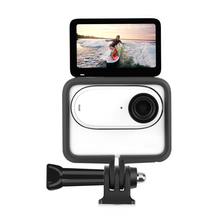 Insta360 GO 3 / GO 3S PULUZ Camera Battery Case Cooling Plastic Protective Frame (Black) - i-Station Mobile Phone & Electronic Device Repair and Accessories