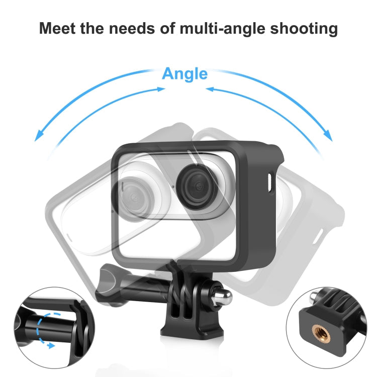 Load image into Gallery viewer, Insta360 GO 3 / GO 3S PULUZ Camera Battery Case Cooling Plastic Protective Frame (Black) - i-Station Mobile Phone & Electronic Device Repair and Accessories