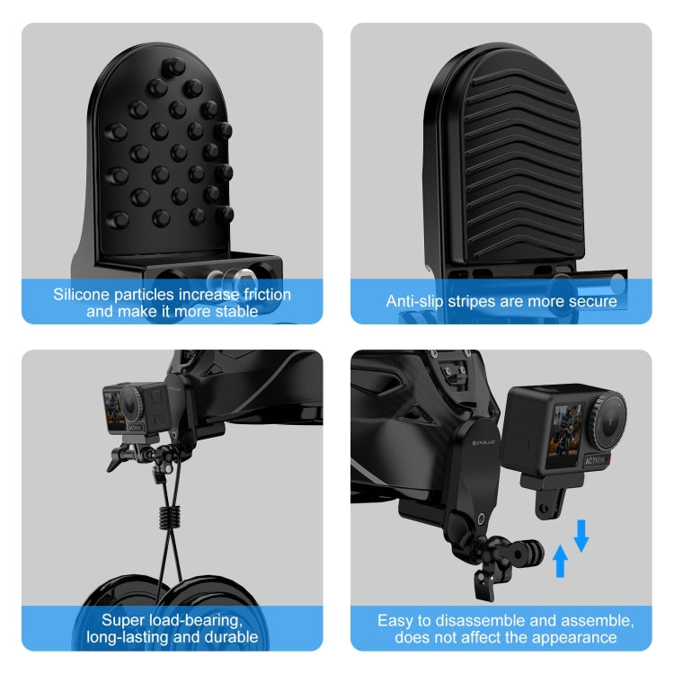 Load image into Gallery viewer, Motorcycle Helmet Chin Clamp Mount for GoPro and Other Action Cameras (Black) - i-Station Mobile Phone & Electronic Device Repair and Accessories