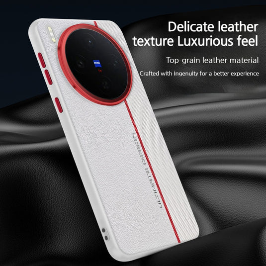 Vivo X300/Pro - Business Leather Full-Cover Shockproof Protective Case - i-Station Mobile Phone & Electronic Device Repair and Accessories