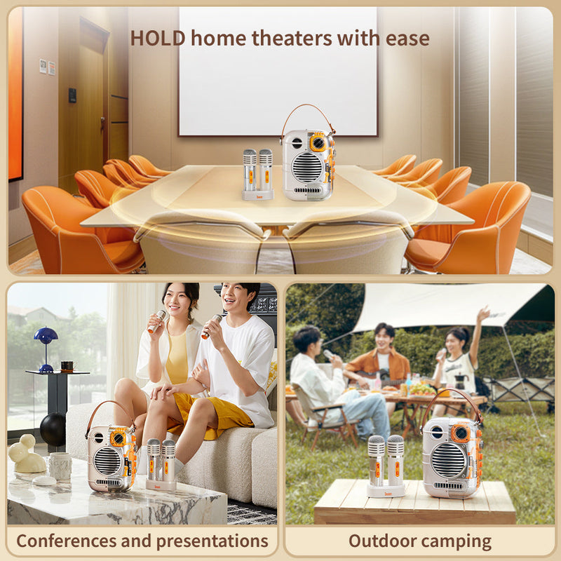 Load image into Gallery viewer, Divoom Spark-Pro Bluetooth Portable Speaker Karaoke Speaker Perfect Gift - i-Station Mobile Phone & Electronic Device Repair and Accessories