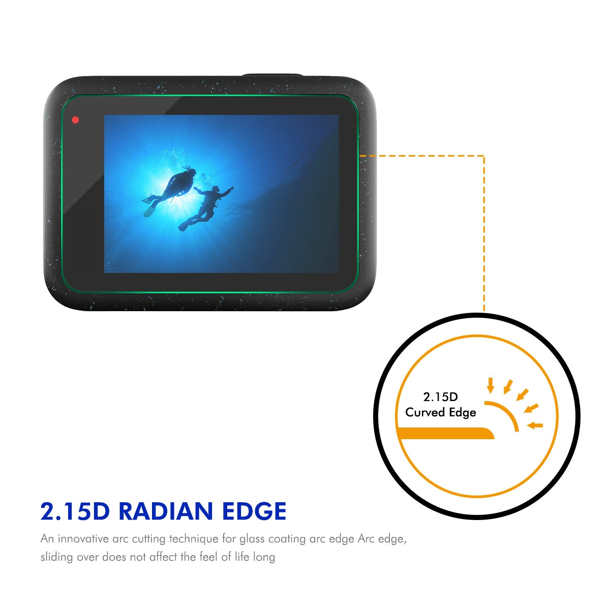 GoPro HERO 13 9H Tempered Glass Screen Protector Front & Back Camera Film - i-Station Mobile Phone & Electronic Device Repair and Accessories