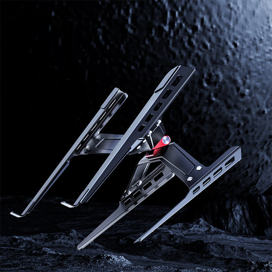 Laptop Stand Adjustable Laptop Holder Riser Carbon Steel Portable Notebook Stand - i-Station Mobile Phone & Electronic Device Repair and Accessories