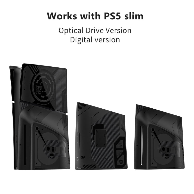 Load image into Gallery viewer, Sony PlayStation PS5 Slim Disc/Digital Edition Mechanical-Style Replaceable Shell – DIY Decorative Custom Cover