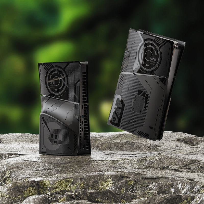 Load image into Gallery viewer, Sony PlayStation PS5 Slim Disc/Digital Edition Mechanical-Style Replaceable Shell – DIY Decorative Custom Cover