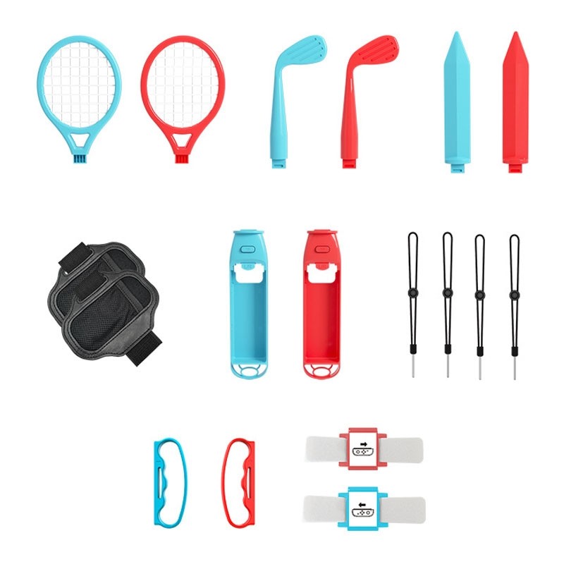 Load image into Gallery viewer, Switch 18 In 1 Lightsaber + Golf Racket + Grip Somatosensory Sports Set - Polar Tech Australia