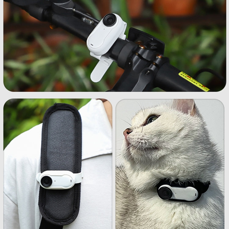 Insta360 GO 3 / 3S Camera Silicone Case Wristband Bicycle Strap Expanding Accessories - i-Station Mobile Phone & Electronic Device Repair and Accessories