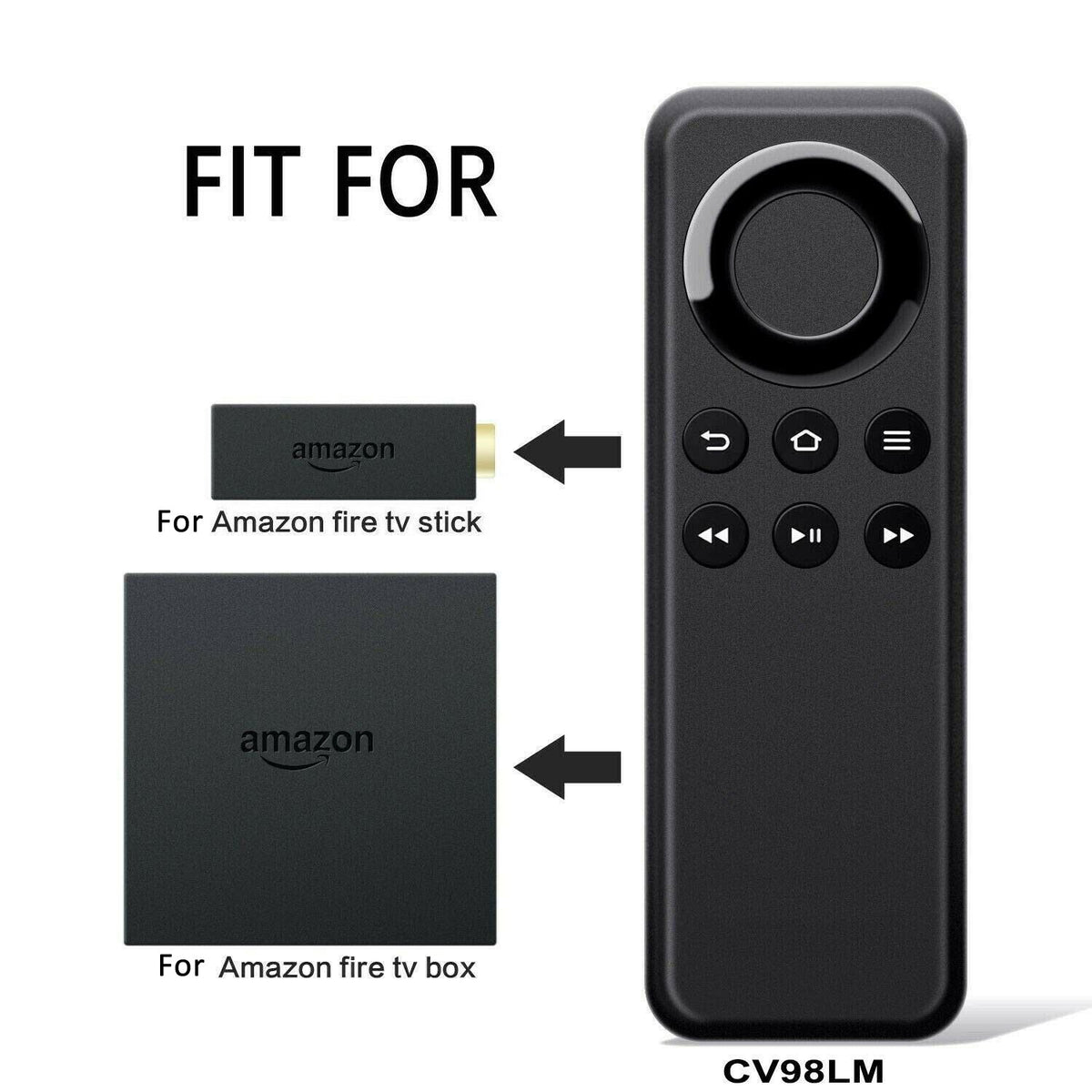 Amazon Fire TV Stick / Fire TV Box CV98LM Bluetooth Remote Control - i-Station Mobile Phone & Electronic Device Repair and Accessories