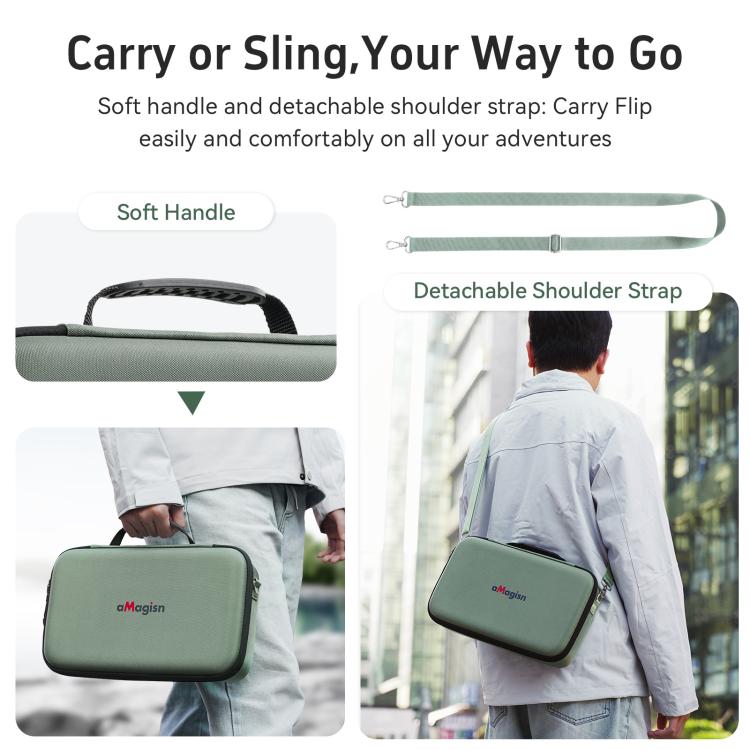 Load image into Gallery viewer, DJI Flip Drone aMagisn Storage Case Shoulder Bag Compatible with RC 2 or RC-N3 Remote Controller - i-Station Mobile Phone & Electronic Device Repair and Accessories