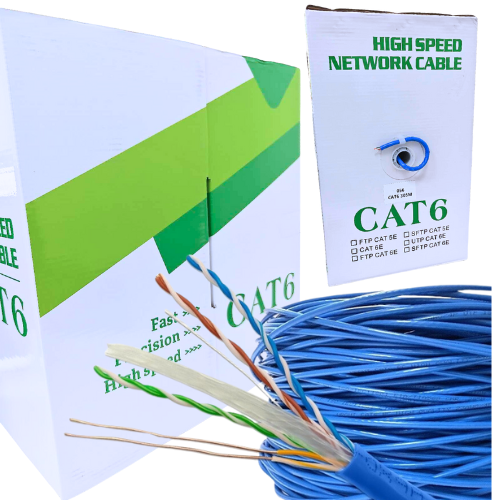Load image into Gallery viewer, Cat6 305M 1000ft UTP Ethernet LAN Network Wire CCTV Internet Cable - Polar Tech Australia