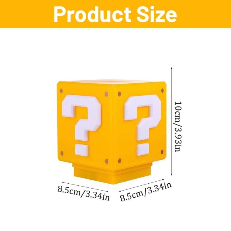 Mario Review The Classics 3D Icon Light Night Lights Children, Mark Soundtrack Lamp Cube For Bedroom Gaming Room - i-Station Mobile Phone & Electronic Device Repair and Accessories