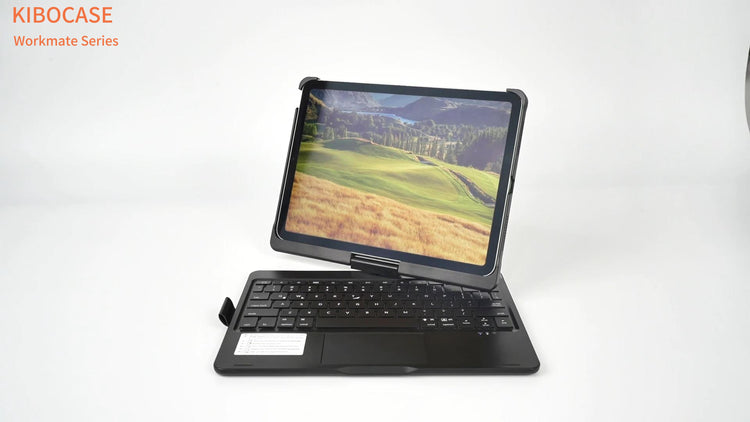 360° Rotating Keyboard Case in Action