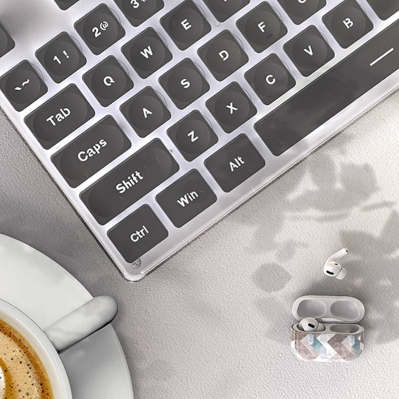 Load image into Gallery viewer, Xinmeng Dual-Mode Keyboard – 104-Key Linear/Tactile Switches, Water-Drop Keycaps, Silent Typing, LED Backlight, Metal Panel