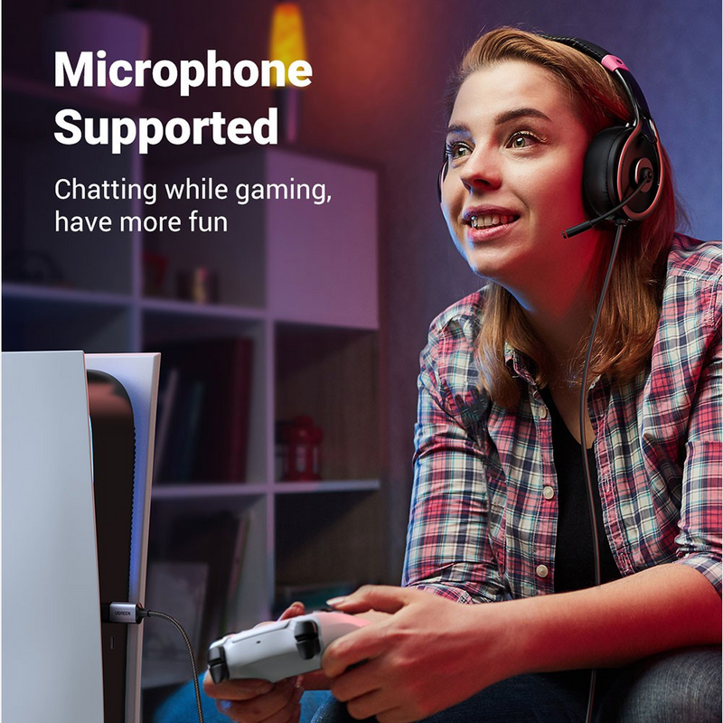 Load image into Gallery viewer, UGREEN CM477 USB 2.0 to 3.5mm Audio Adapter 25cm-Dark Gray - i-Station Mobile Phone & Electronic Device Repair and Accessories