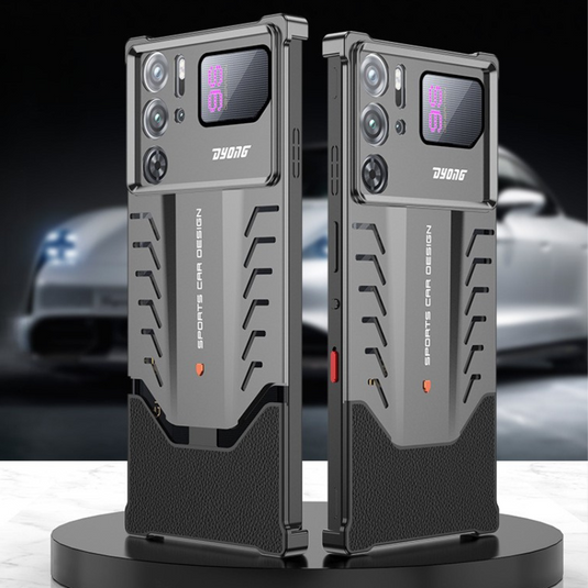 ZTE nubia Red Magic 10S Pro / 10S Pro Plus - Metal Heat Dissipation Clip-On Frameless Shockproof Phone Case - i-Station Mobile Phone & Electronic Device Repair and Accessories