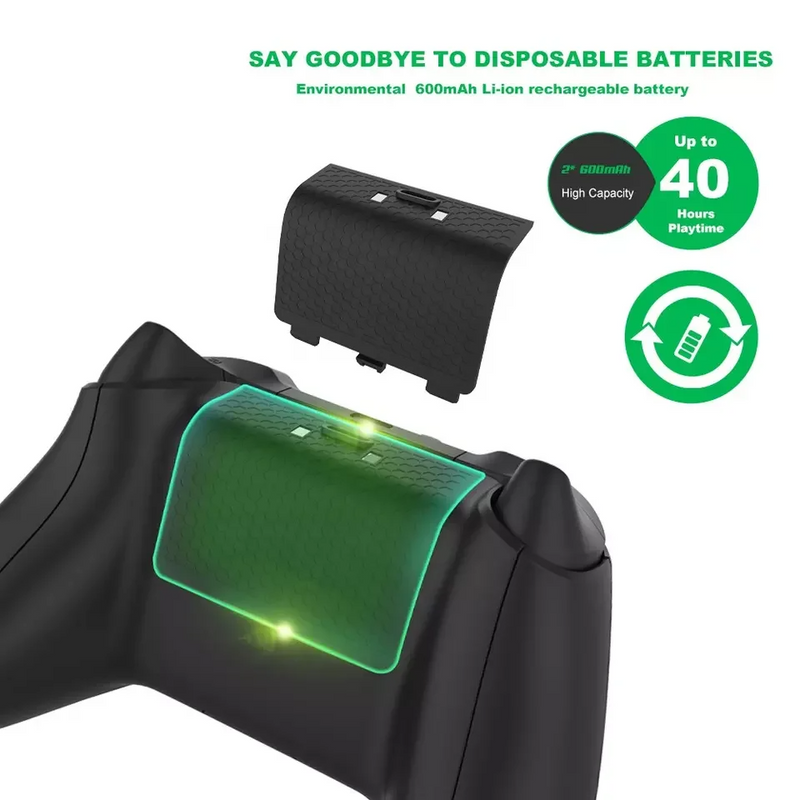Load image into Gallery viewer, Xbox Series X/S Dual Charging Station with Dual USB-C Ports & LED Indicator - Polar Tech Australia