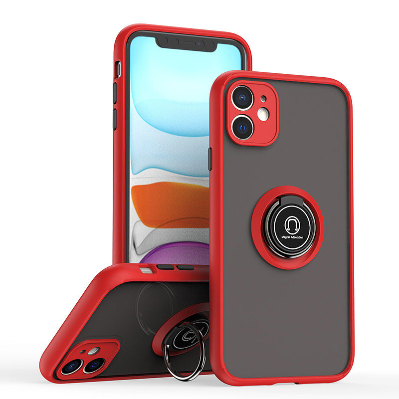Load image into Gallery viewer, Apple iPhone 15/15 Plus/15 Pro/15 Pro Max TPU Magnet Ring Holder Case - i-Station Mobile Phone & Electronic Device Repair and Accessories