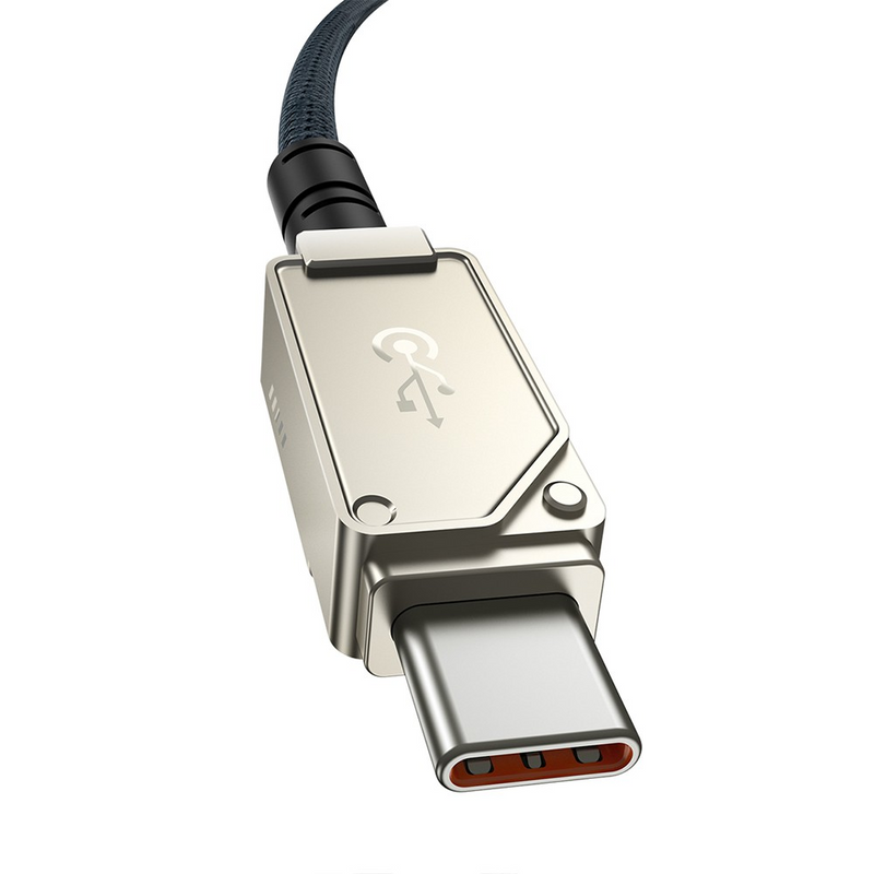 Load image into Gallery viewer, Baseus Unbreakable Series Fast Charging Data Cable Type-C to Type-C 100W 2m Compatible for iPhone 15 16 Series - i-Station Mobile Phone & Electronic Device Repair and Accessories