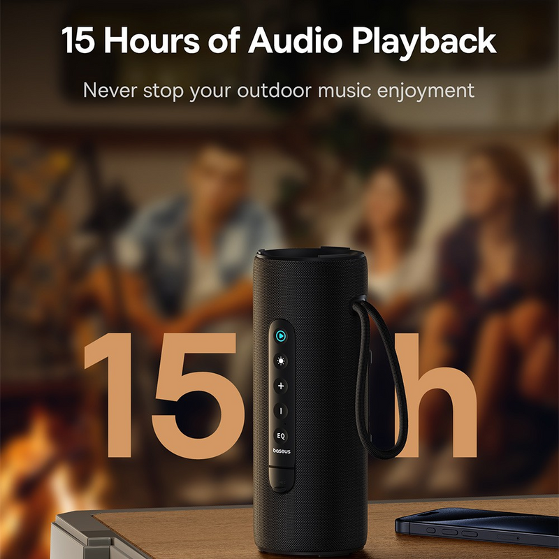 Load image into Gallery viewer, Baseus AeQur VO20 Portable Wireless Speaker-Cluster Black - i-Station Mobile Phone & Electronic Device Repair and Accessories