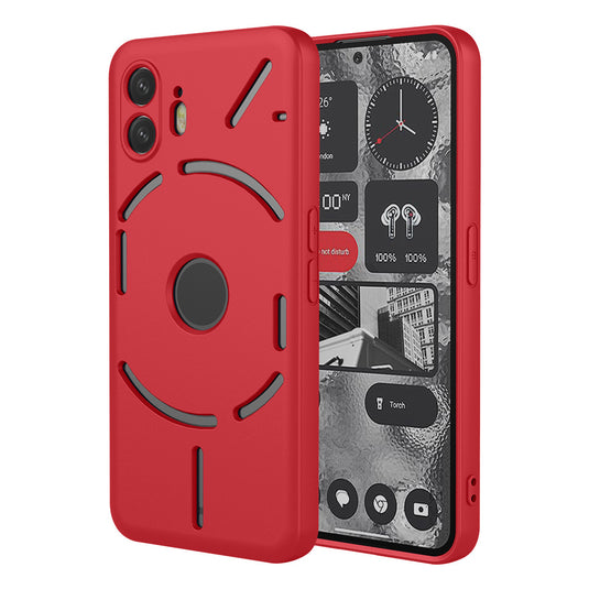 Nothing Phone (3a)/Pro Colorful Liquid Silicone Full-Coverage Phone Case - i-Station Mobile Phone & Electronic Device Repair and Accessories