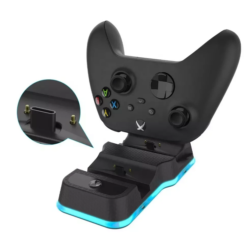 Load image into Gallery viewer, Xbox Series X/S Dual Charging Station with Dual USB-C Ports & LED Indicator - Polar Tech Australia