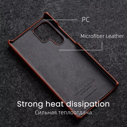 Samsung Galaxy S25 & Plus & Ultra - Premium Genuine Leather Business Shockproof Soft-Touch Case - i-Station Mobile Phone & Electronic Device Repair and Accessories