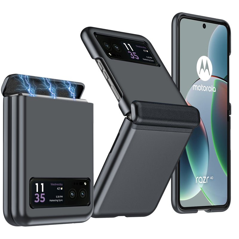 Load image into Gallery viewer, Motorola Moto Razr 40/Ultra Soft-touch PC Thin Shockproof Coated Essentials Series Case - i-Station Mobile Phone & Electronic Device Repair and Accessories