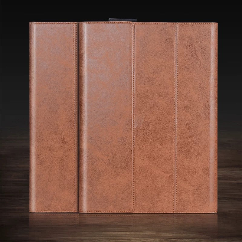 Load image into Gallery viewer, Microsoft Surface Pro X - Genuine Leather Full-Body Protective Magnetic Closure Case - i-Station Mobile Phone & Electronic Device Repair and Accessories