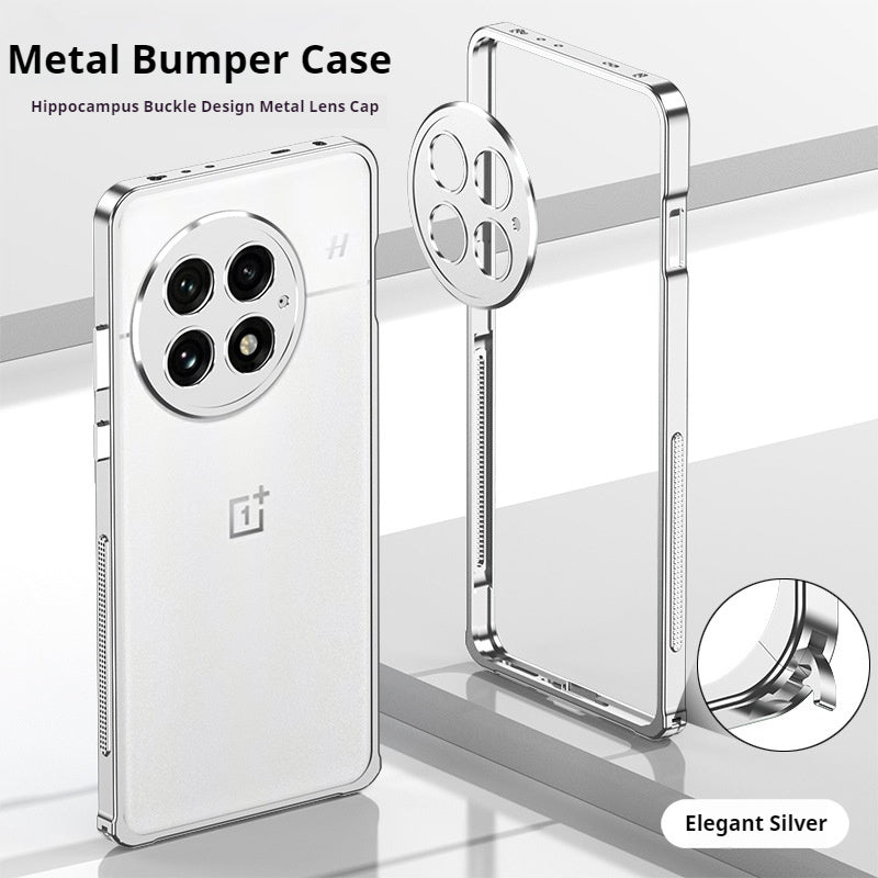 Load image into Gallery viewer, OnePlus 13 5G - Seahorse Buckle Metal Frame With Detachable Metal Lens Cover