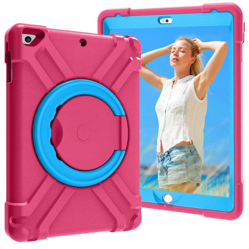 Load image into Gallery viewer, Apple iPad Mini 4/5 EVA Kid Friendly Heavy Duty Case with Handle Stand Ring - Polar Tech Australia