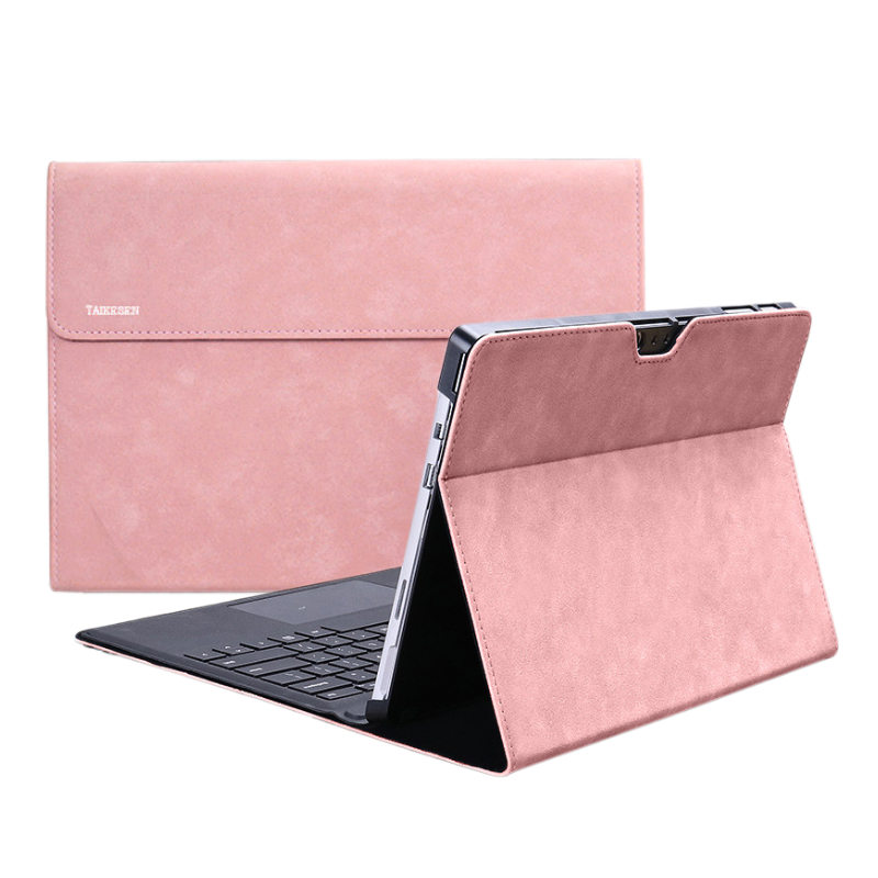 Microsoft Surface Pro 5/6/7/7 Plus/8/9/X Laptop Leather Sleeve