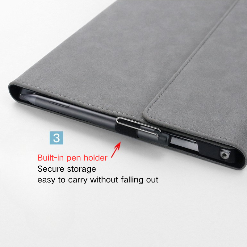 Microsoft Surface Go 1/2/3/4 Laptop Leather Sleeve Case With Power Adapter Pouch - i-Station Mobile Phone & Electronic Device Repair and Accessories